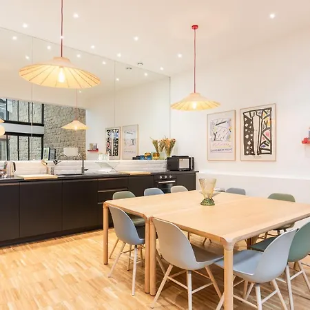 Fantastic Architect Loft - 10 Guests - Near Metro شقة باريس