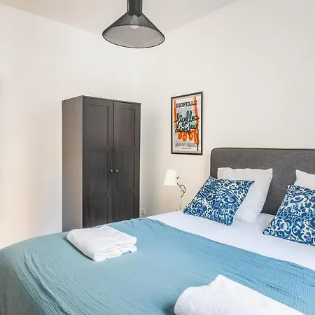 公寓 Fantastic Architect Loft For 10 Guests Near Metro