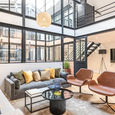 Fantastic Architect Loft For 10 Guests Near Metro * 巴黎