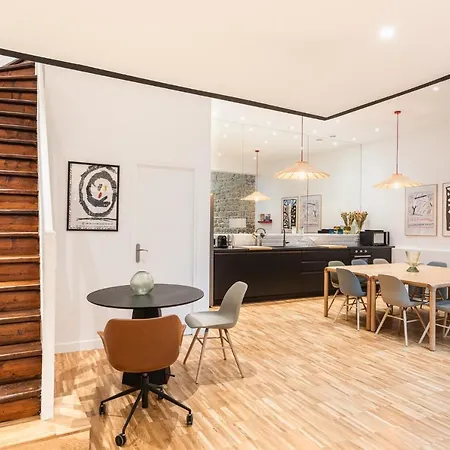 Fantastic Architect Loft For 10 Guests Near Metro *