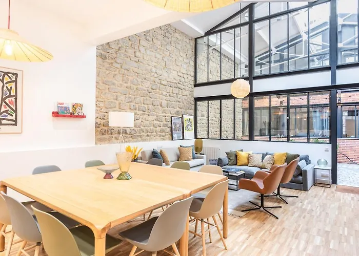 Apartment Fantastic Architect Loft - 10 Guests - Near Metro *