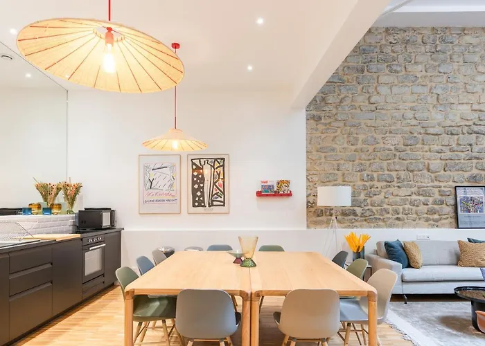 Apartment Fantastic Architect Loft - 10 Guests - Near Metro Paris